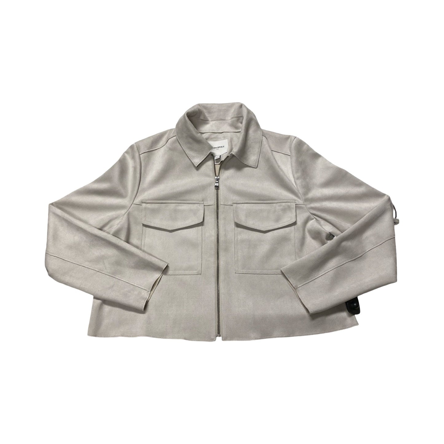 Jacket Other By Banana Republic In Beige, Size:L