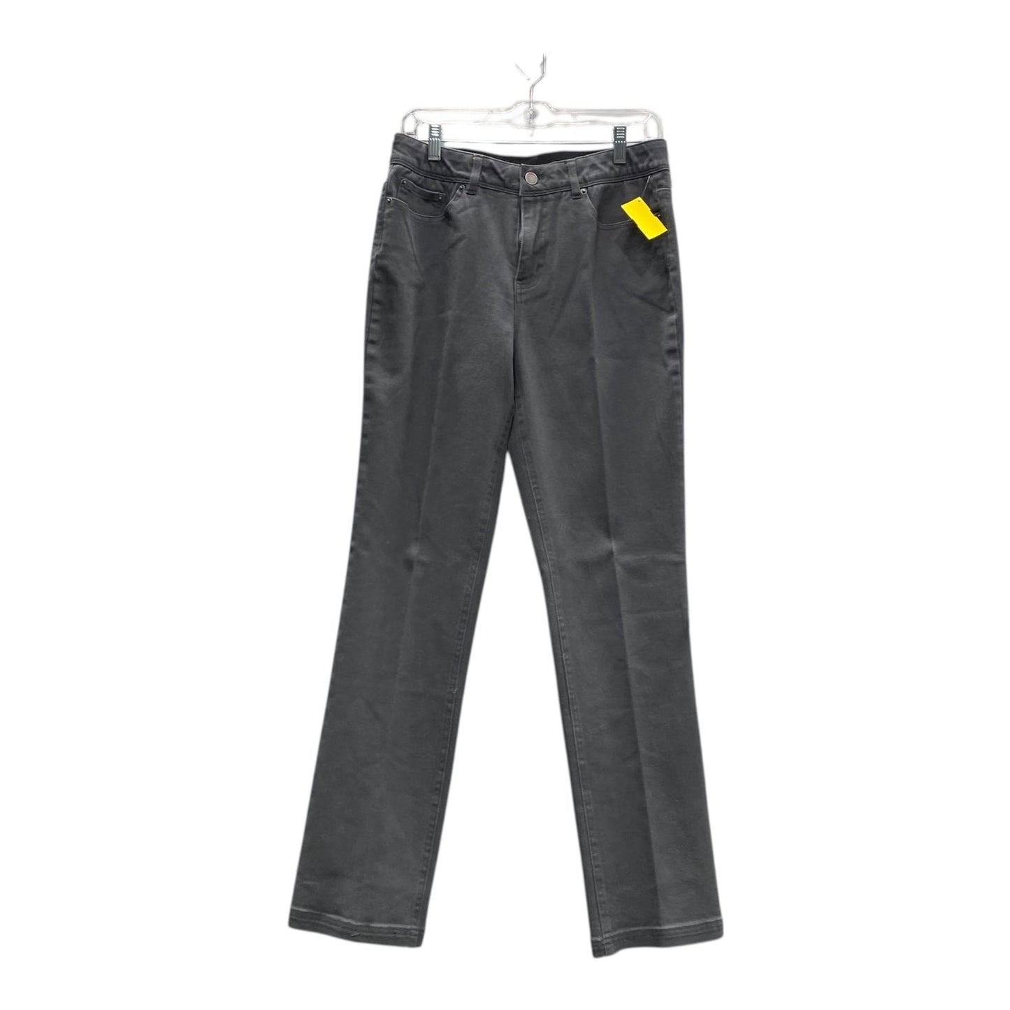 Jeans Straight By Christopher And Banks In Grey, Size:6