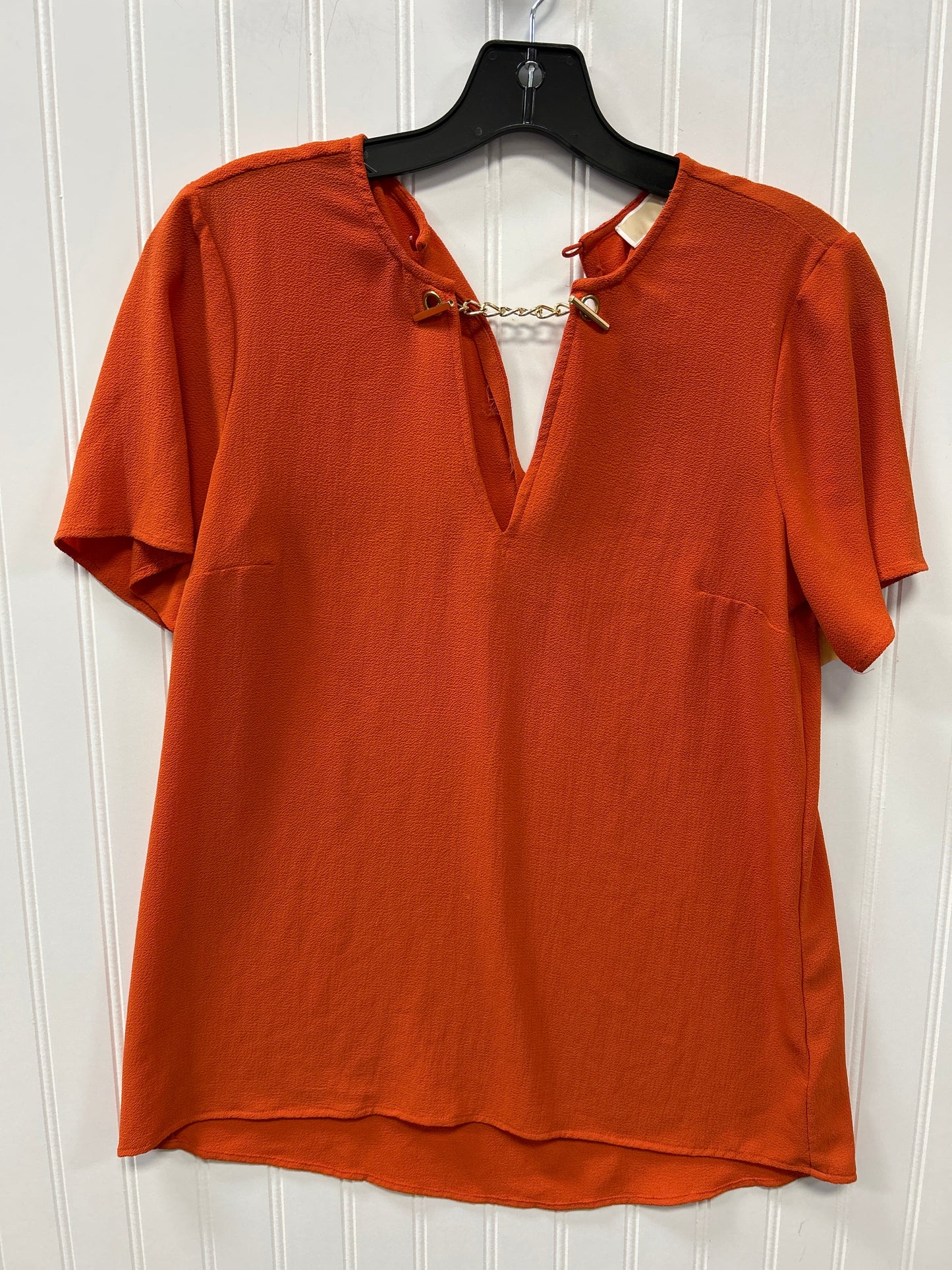 Top Ss By Michael By Michael Kors In Orange, Size:Xs