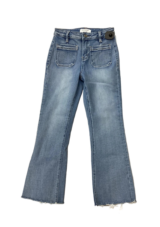 Jeans Boot Cut By Vervet In Blue Denim, Size:0