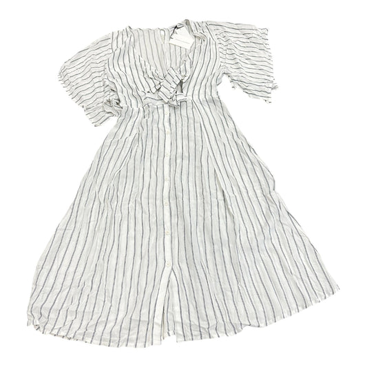 Dress Casual Midi By Faithfull The Brand In Striped Pattern, Size:S