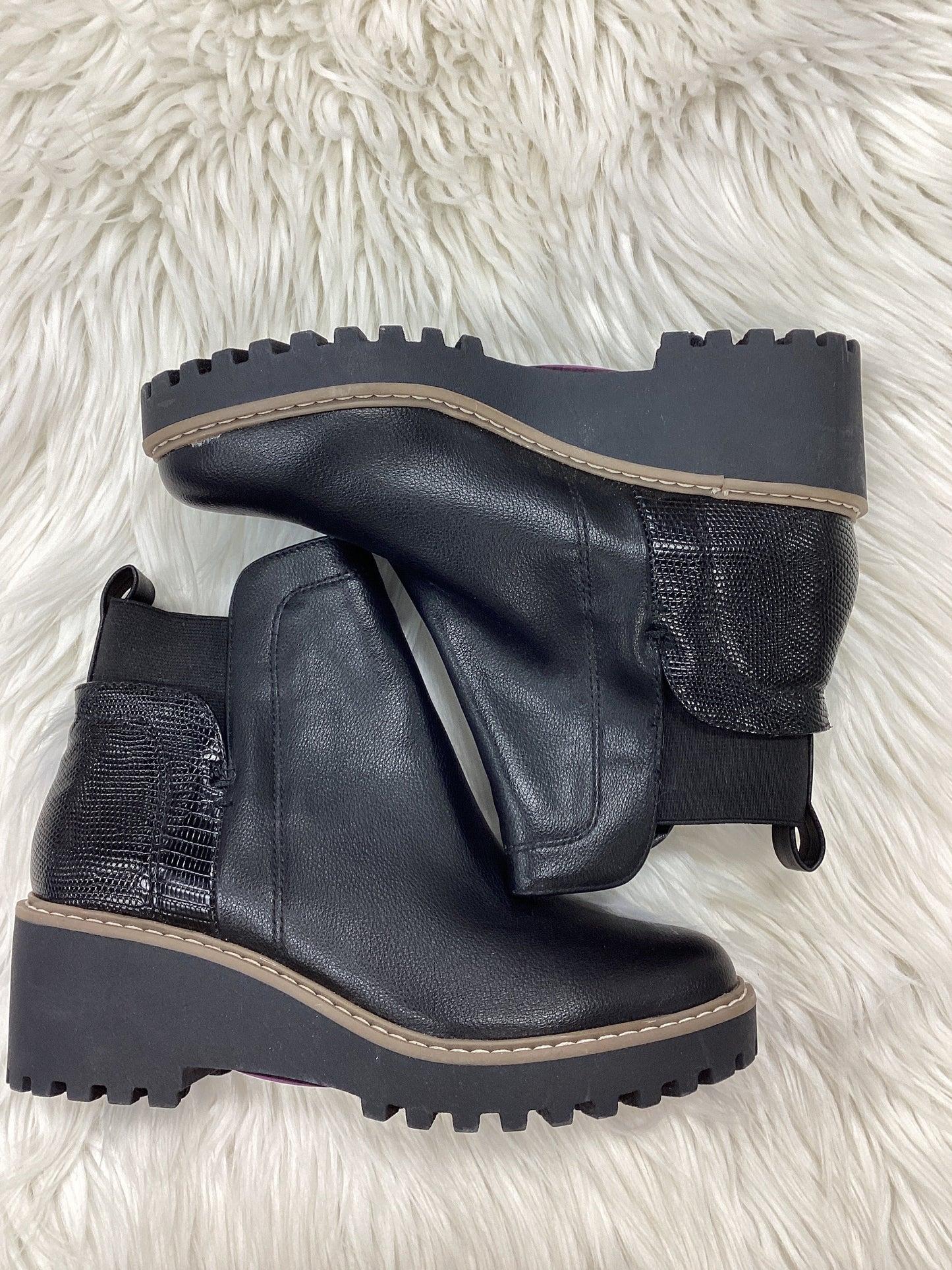 Boots Ankle Heels By Dolce Vita In Black, Size:6.5