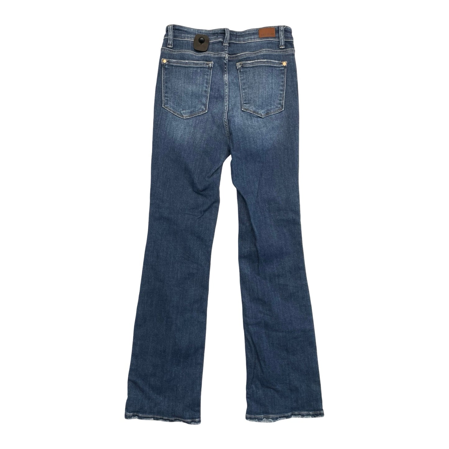 Jeans Flared By Judy Blue In Blue Denim, Size:4