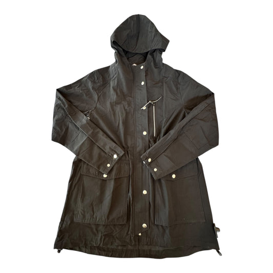 Jacket Windbreaker By J. Crew In Black, Size:S