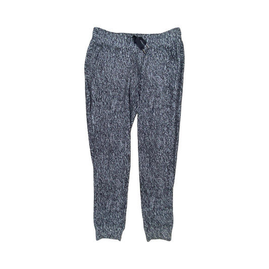 Athletic Pants By Lululemon In Black & White, Size:8