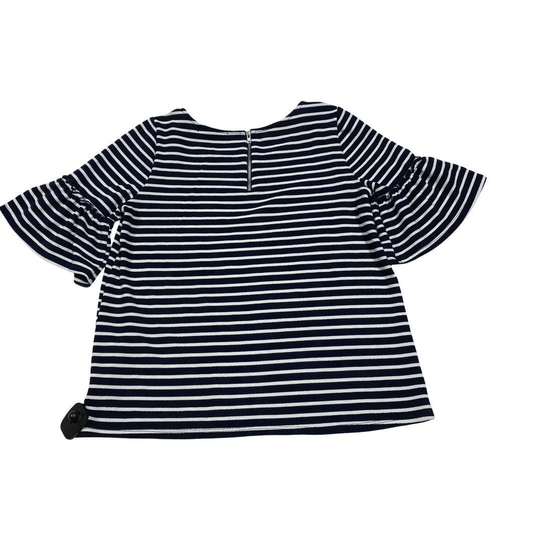 Top Ss By Green Envelope In Blue & White, Size:S
