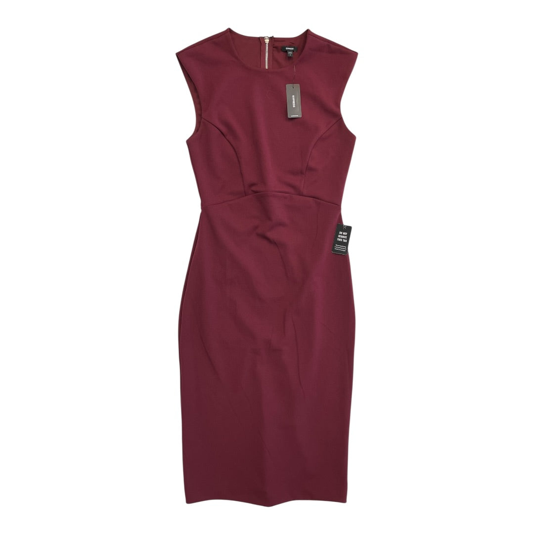 Dress Casual Maxi By Express In Red, Size:S