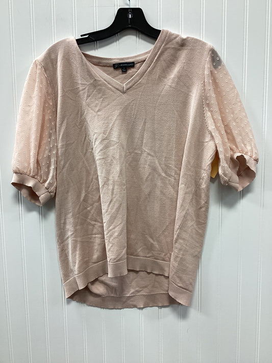 Top Ss By Adrianna Papell In Pink, Size:Xl