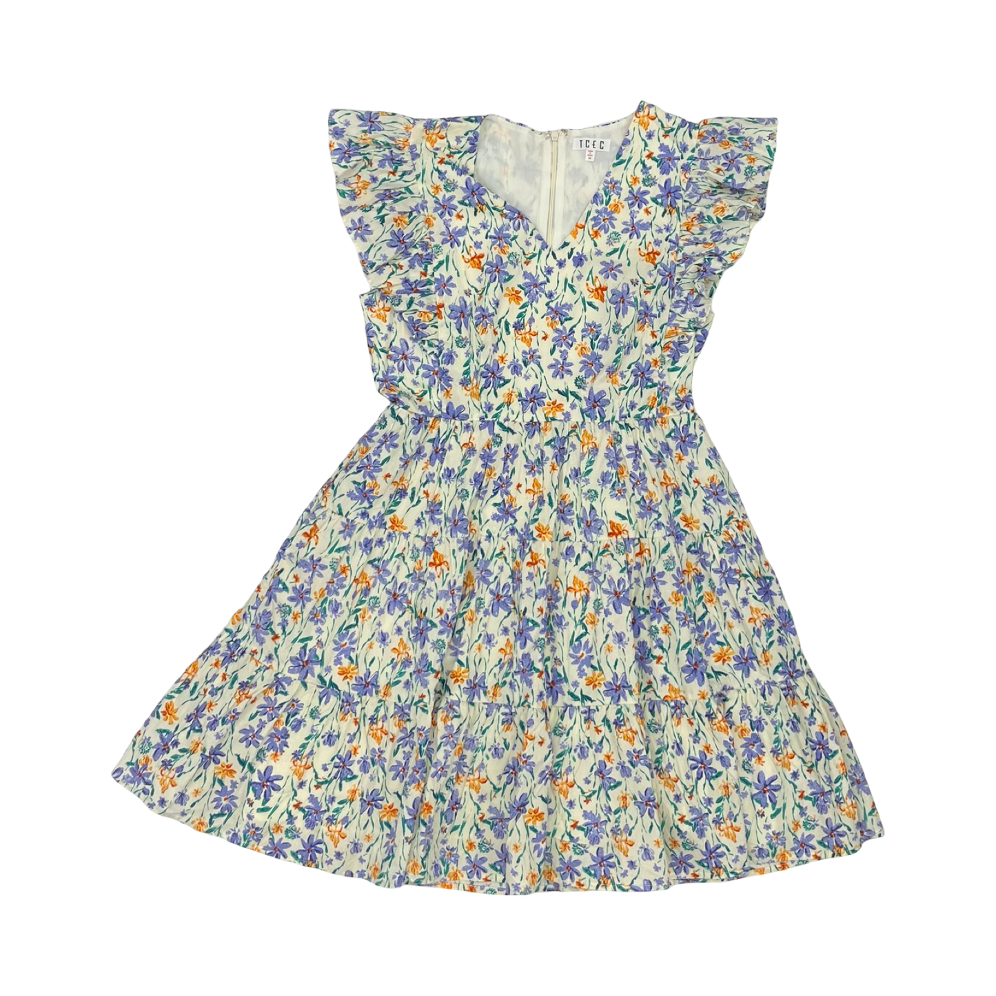 Dress Party Short By Tcec In Floral Print, Size:M