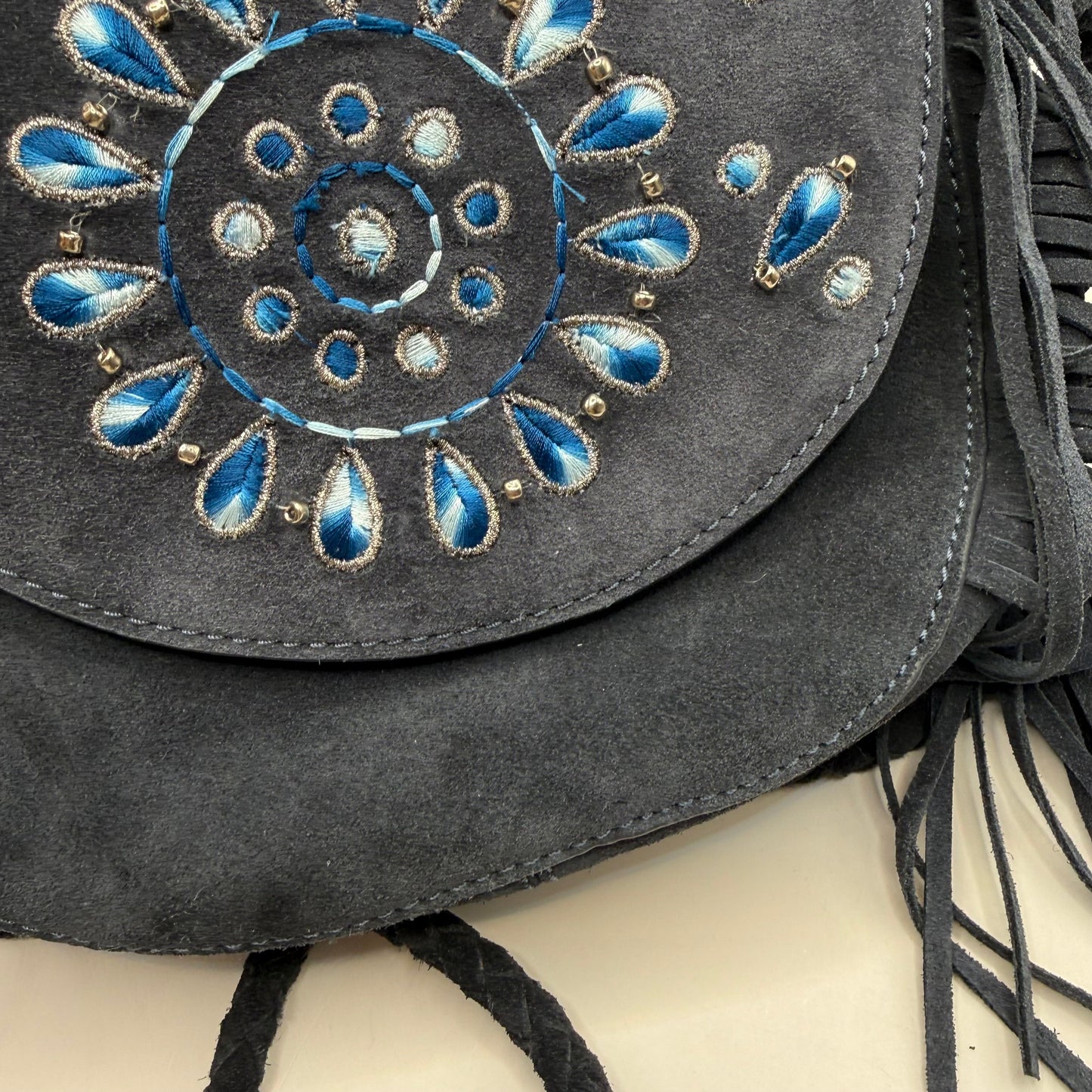 Crossbody Leather By Shyanne, Size: Small