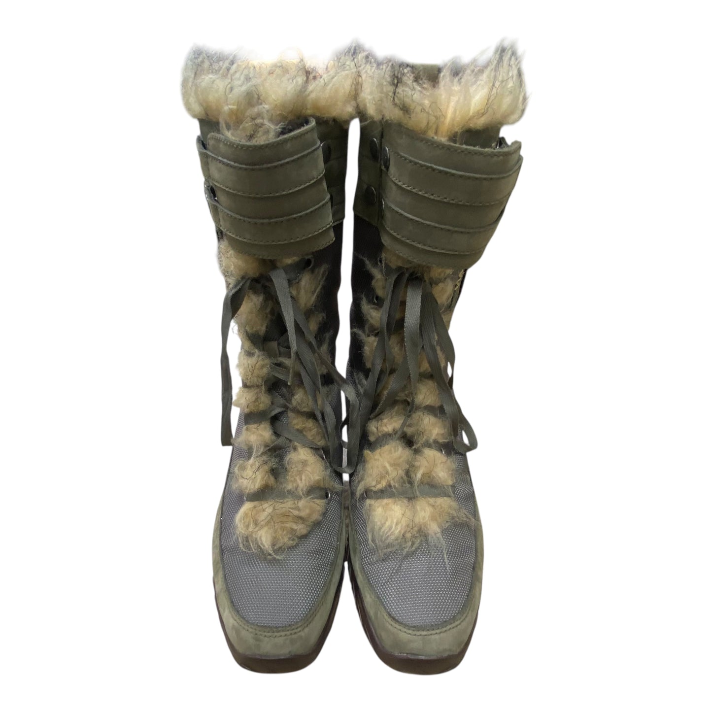 Boots Snow By The North Face In Green, Size:8.5