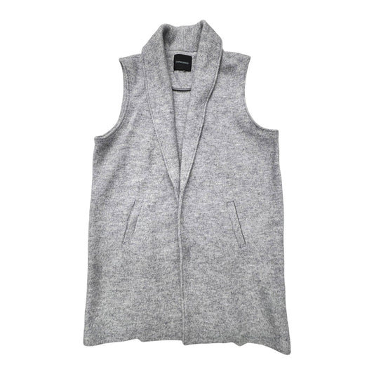 Vest Sweater By Cynthia Rowley In Grey, Size:Xl