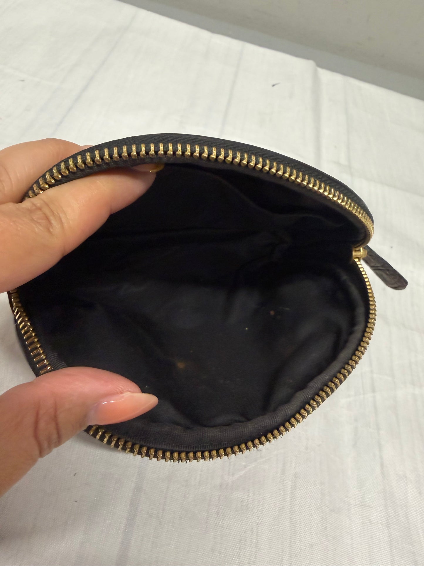 Coin Purse Designer By Brahmin In Brown, Size:Medium
