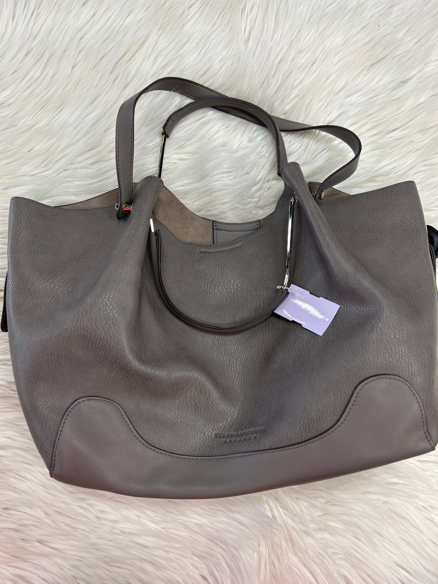 Handbag Designer By Sondra Roberts In Grey, Size:Large