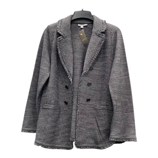 Blazer By Chicos In Silver, Size:L