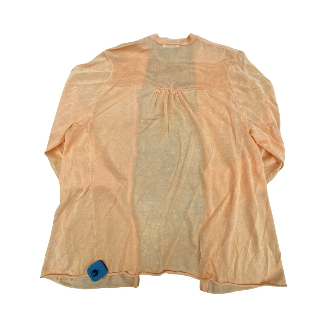 Cardigan By Chicos In Orange, Size:M