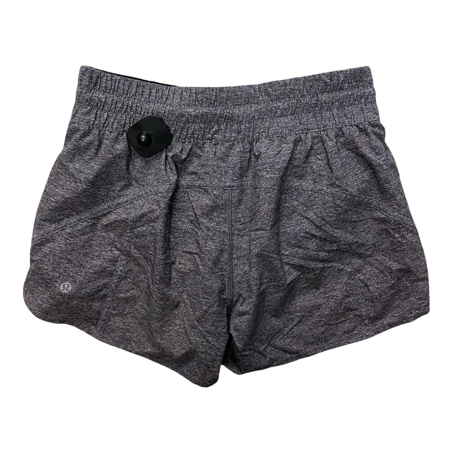 Athletic Shorts By Lululemon In Grey, Size:8