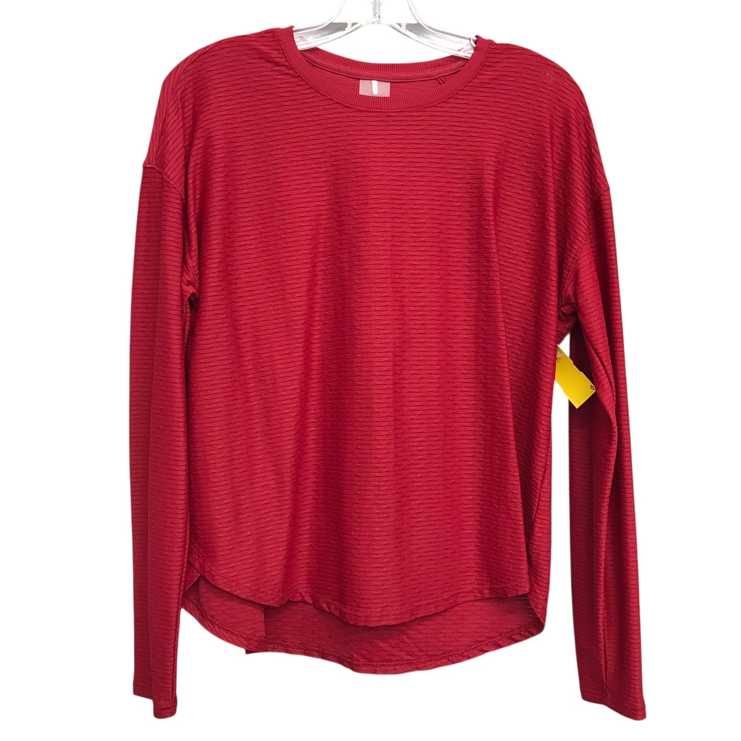Athletic Top Ls Crewneck By Calia In Red, Size:M
