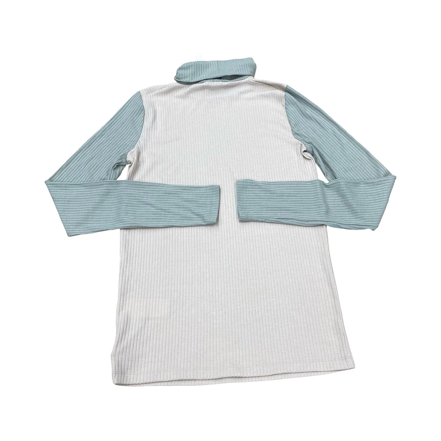 Top Ls By Madewell In Green & Tan, Size:S