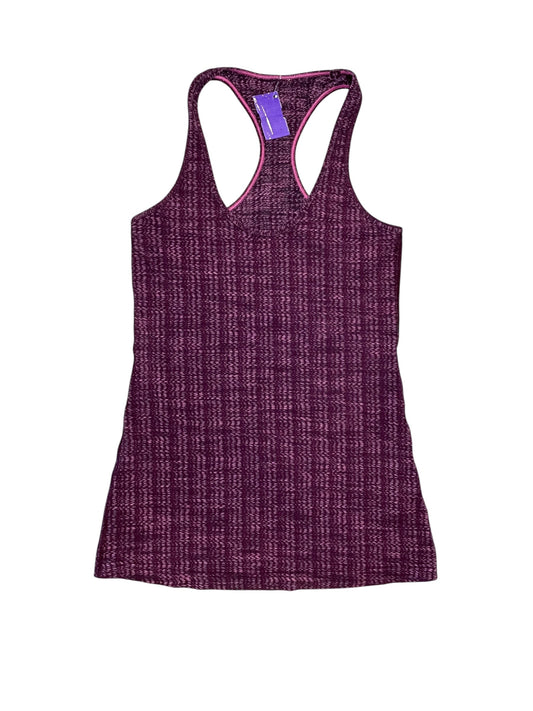 Athletic Tank Top By Lululemon In Purple, Size:M