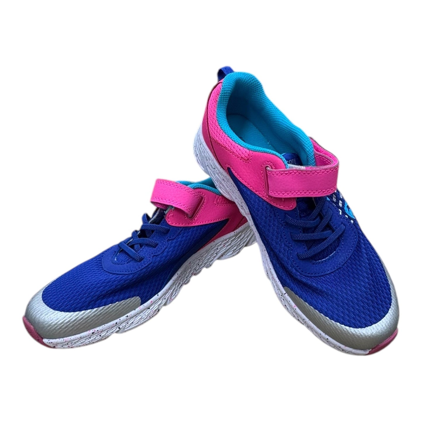 Shoes Athletic By Saucony In Blue & Pink, Size:7.5