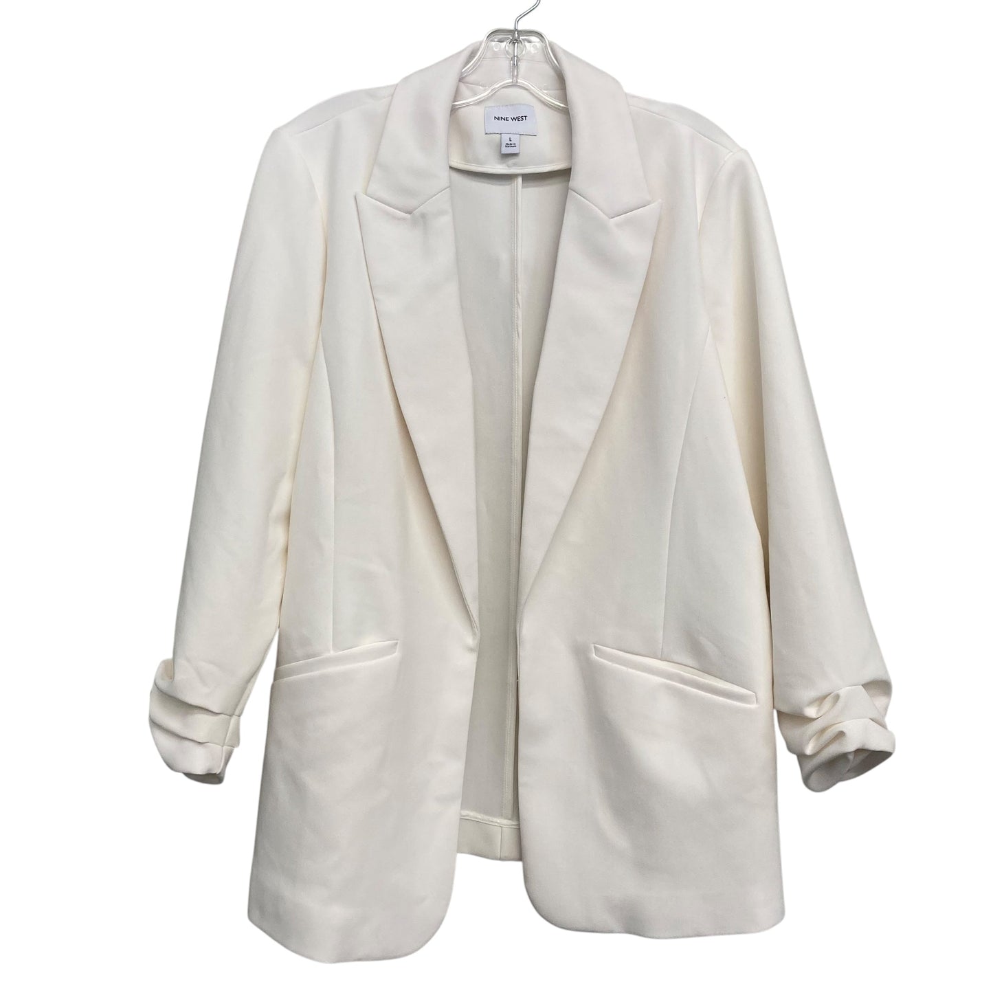 Blazer By Nine West In White, Size:L