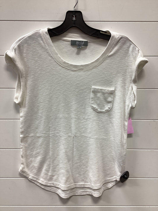 Top Ss By Marled In White, Size:Xs