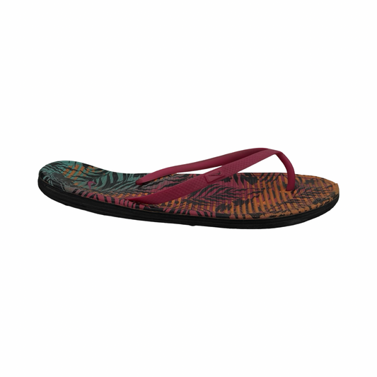 Sandals Flip Flops By Nike In Multi, Size:7
