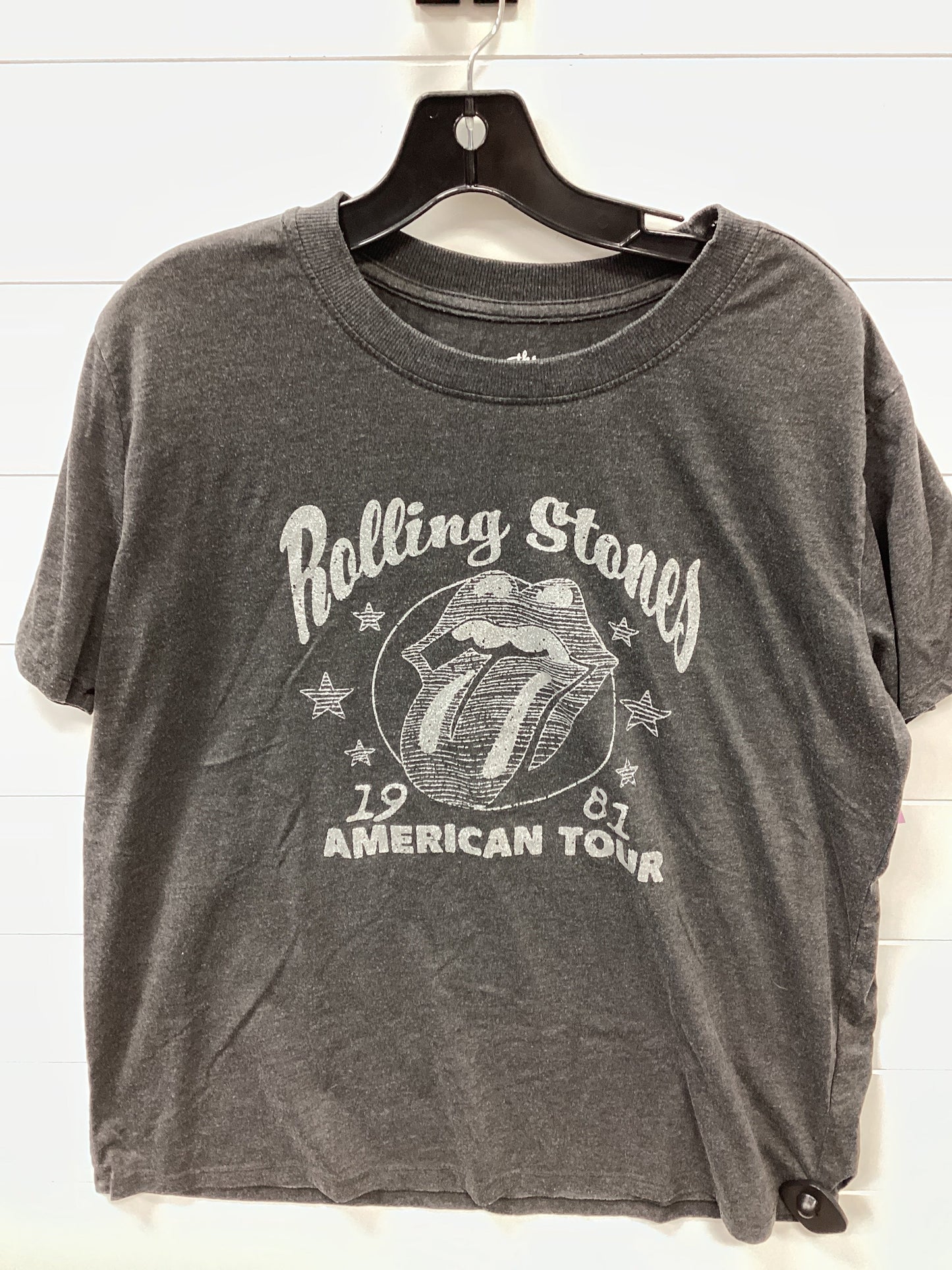 Top Ss By Clothes Mentor In Grey, Size:Xl