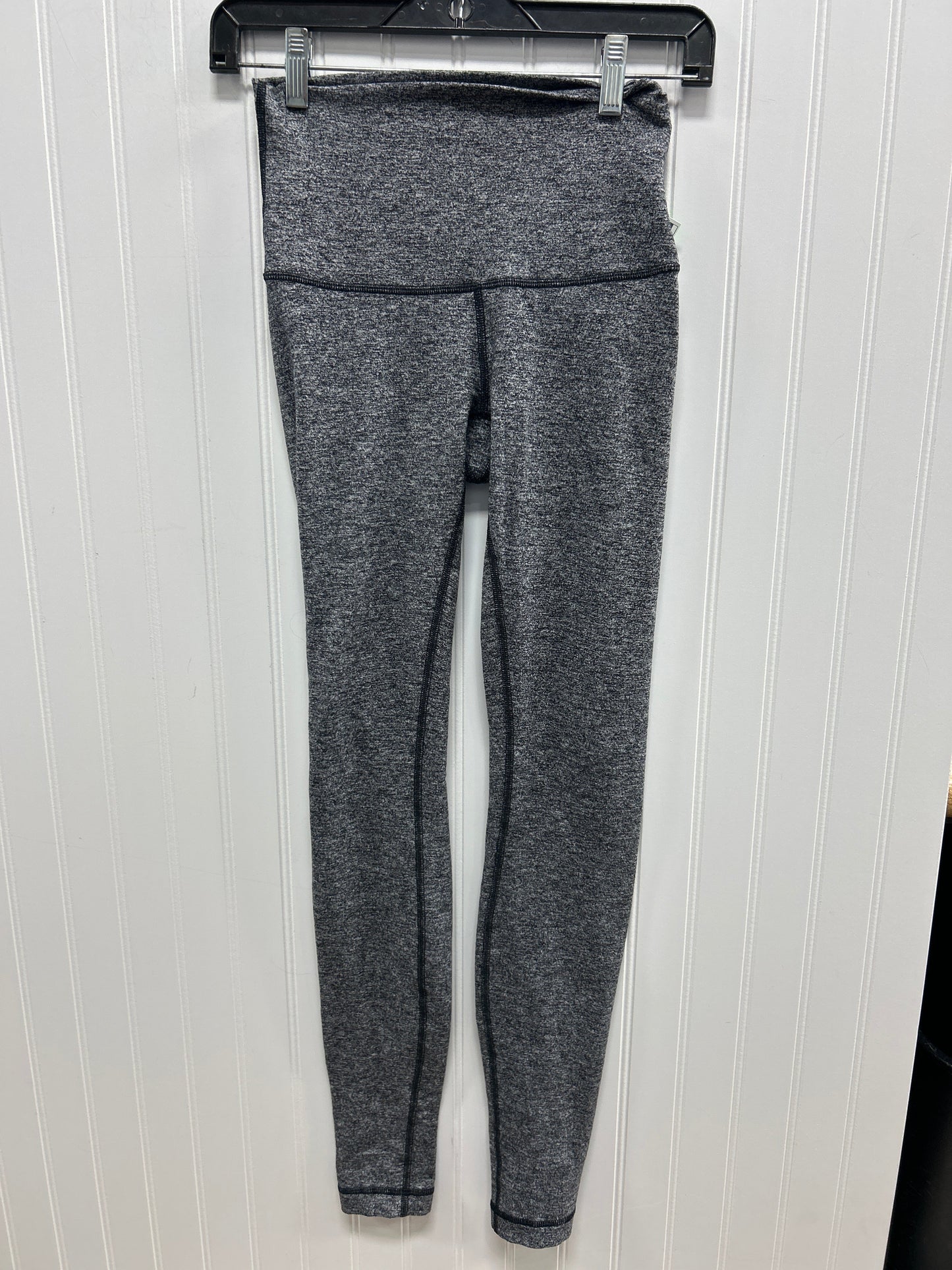 Athletic Leggings By Lululemon In Grey, Size:4