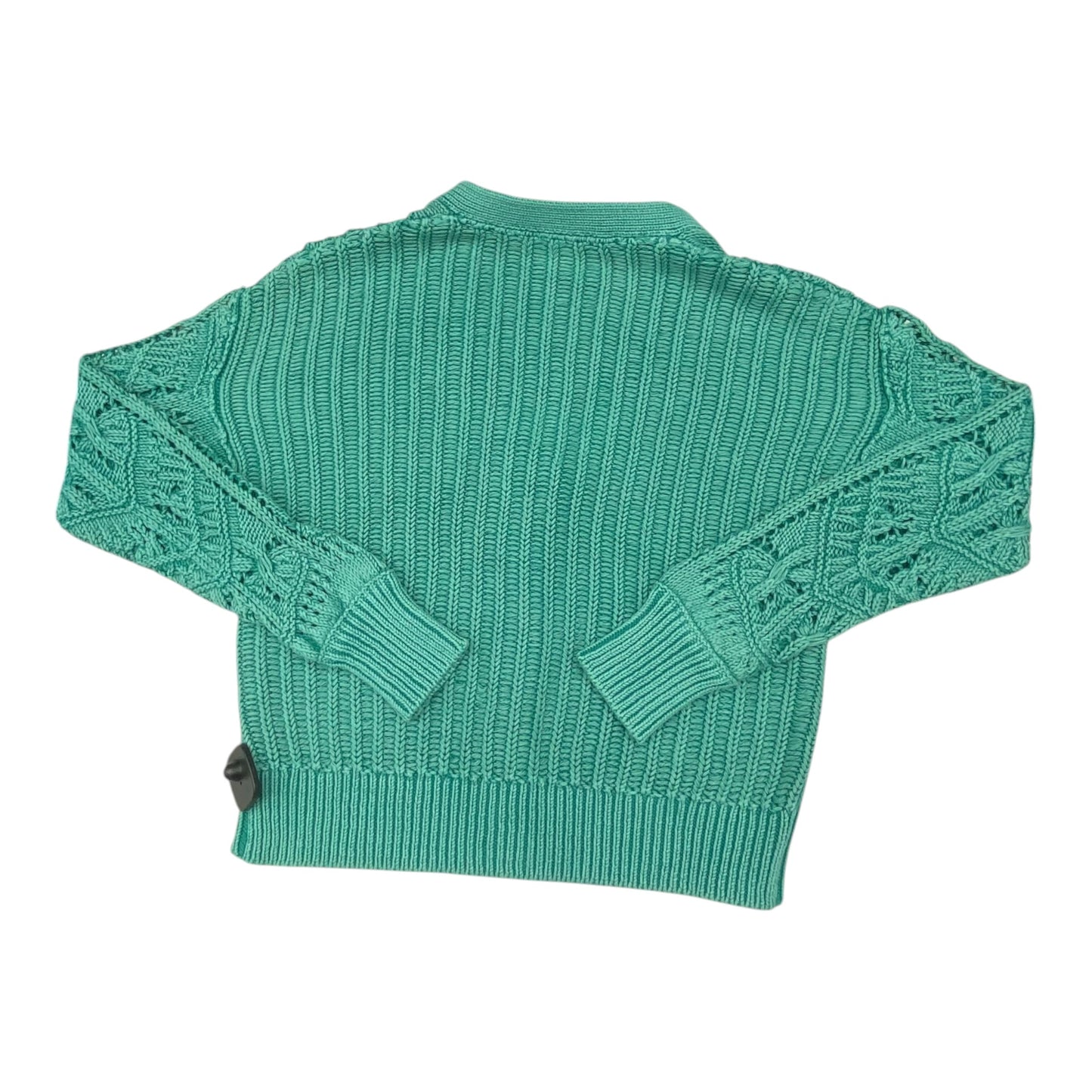 Sweater Cardigan By Sundance In Green, Size:S