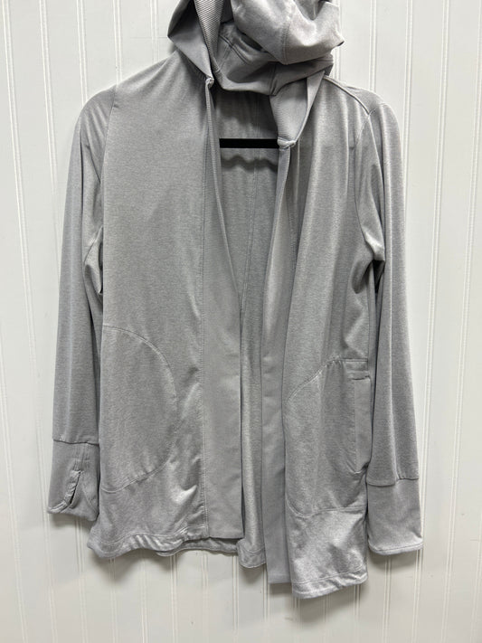 Athletic Top Ls Hoodie By Athleta In Grey, Size:Xs