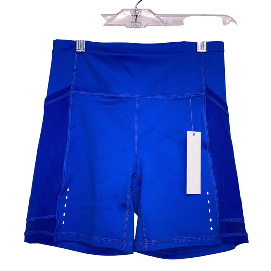 Athletic Shorts By Senita Athletics In Blue, Size:Xs
