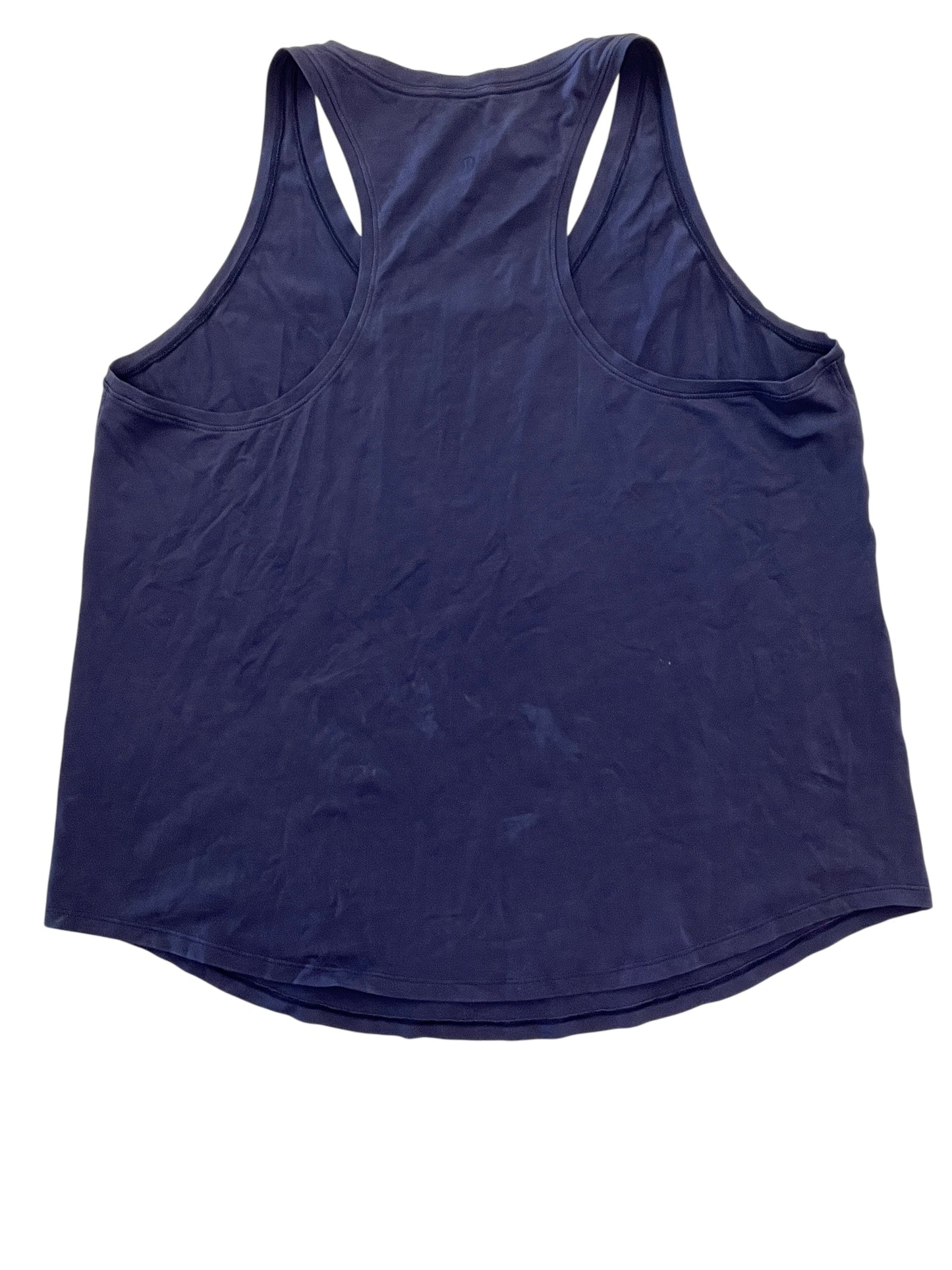 Athletic Tank Top By Lululemon In Blue, Size:Xxl