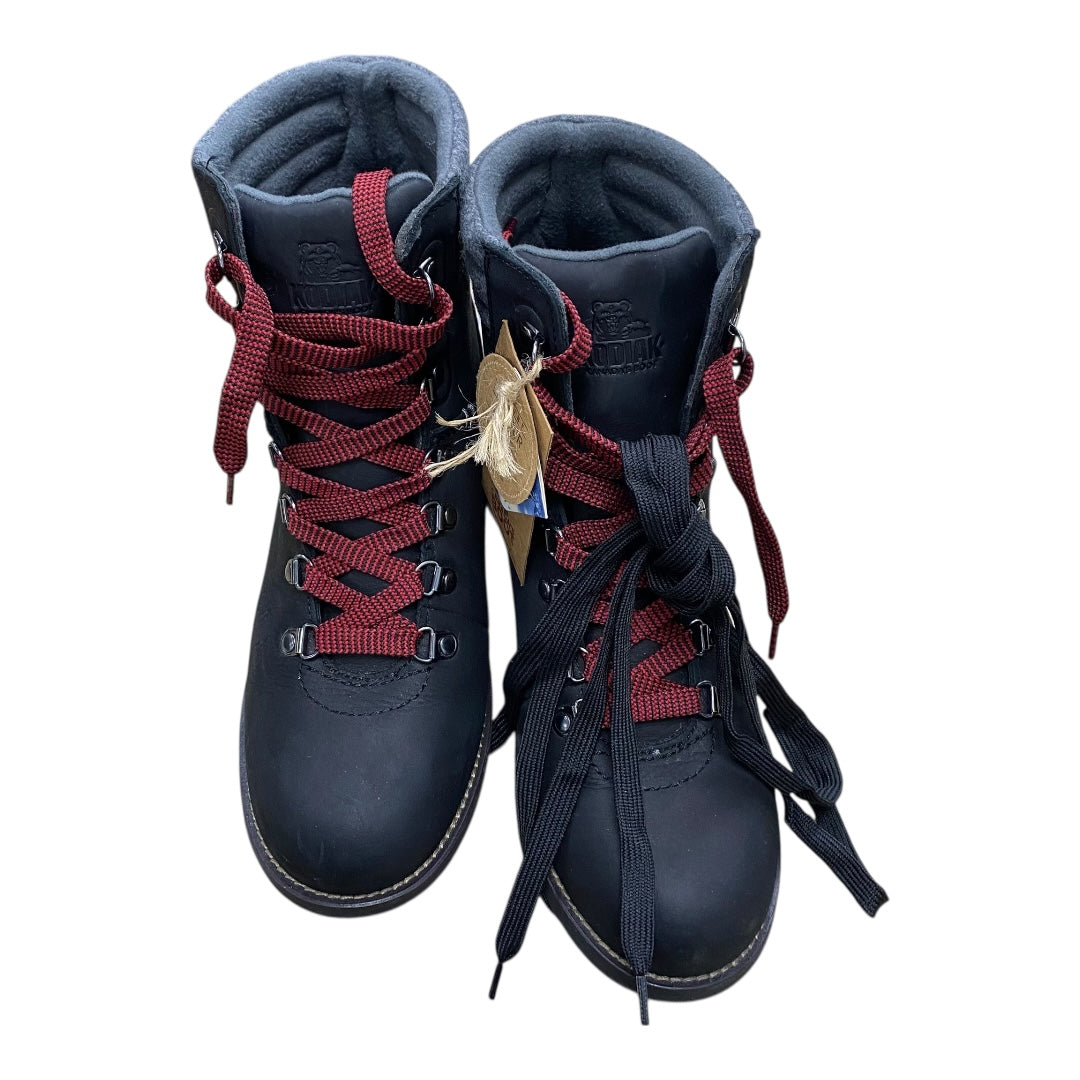 Boots Snow By Cmb In Black & Grey, Size:8.5