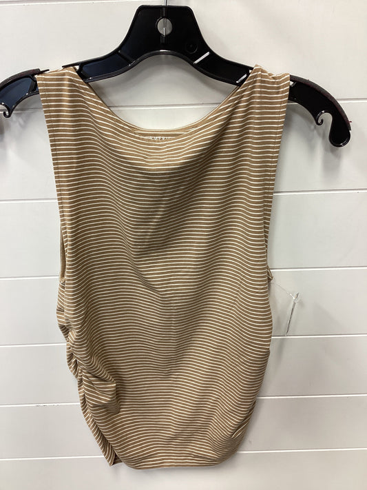 Tank Top By American Eagle In Brown & White, Size:L
