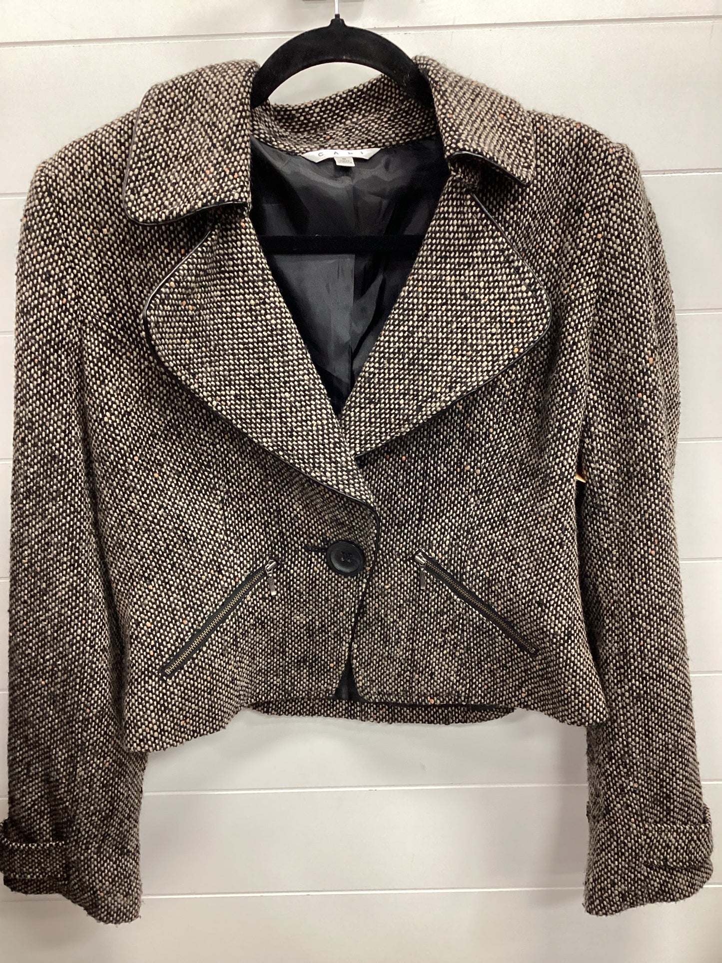 Blazer By Cabi In Brown, Size:M
