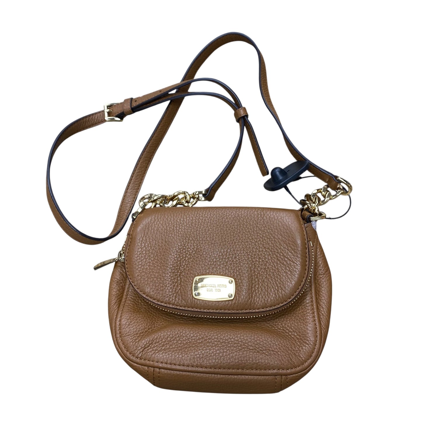 Handbag Designer By Michael Kors In Brown, Size:Small