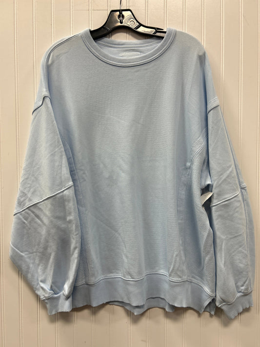 Sweatshirt Crewneck By Aerie In Blue, Size:S