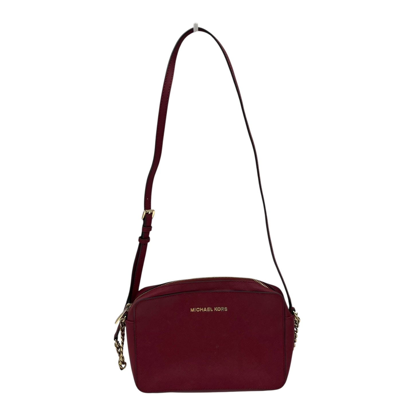 CROSSBODY DESIGNER by MICHAEL KORS In RED, Size: MEDIUM