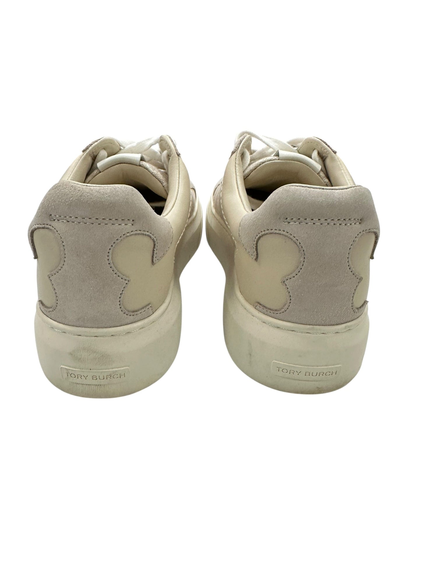 Shoes Designer By Tory Burch In Cream, Size:9