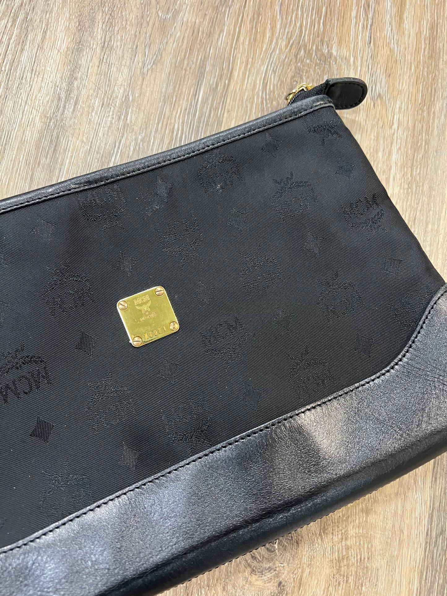 Clutch Luxury Designer By Mcm, Size: Medium