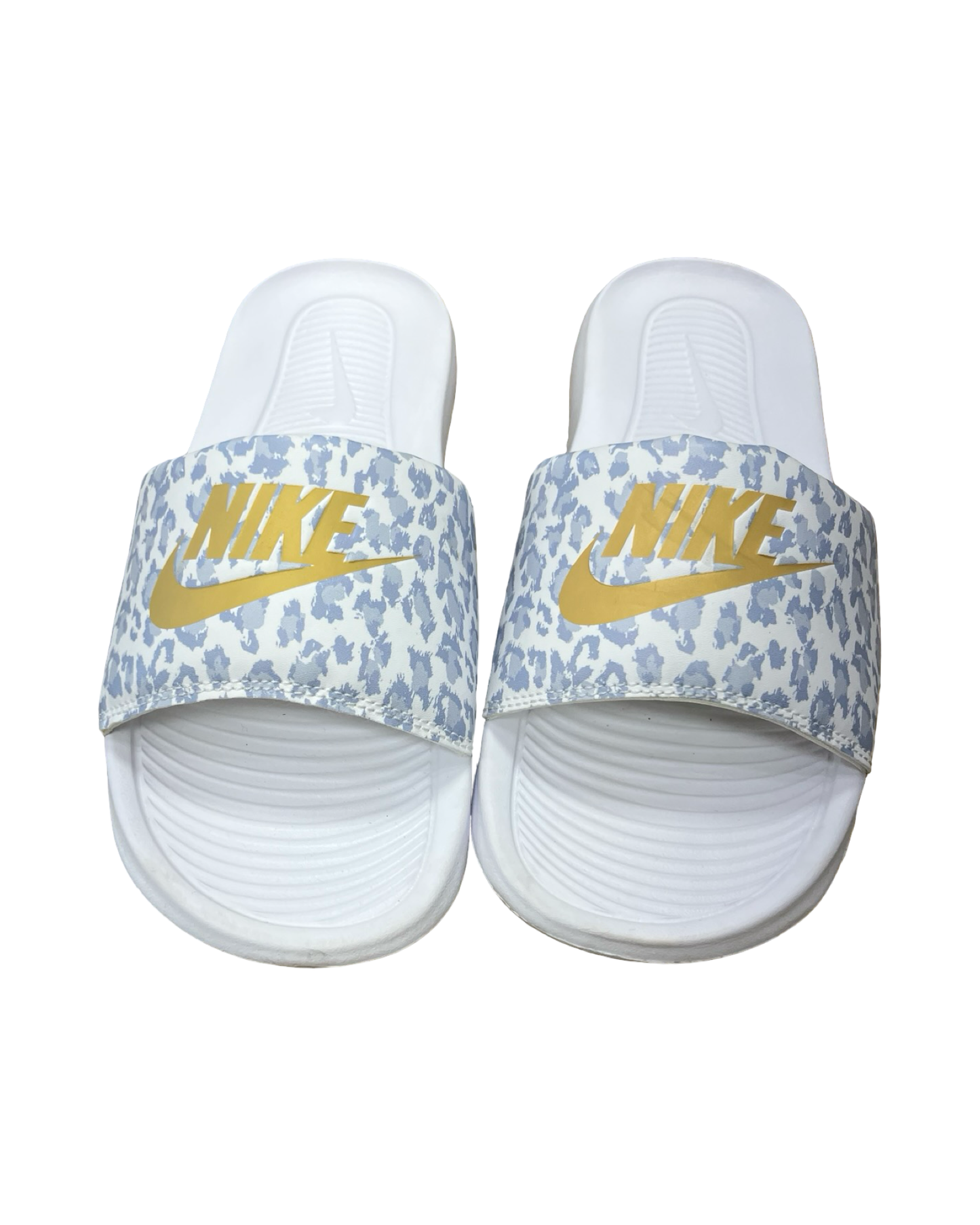Sandals Sport By Nike In Blue & White, Size:9