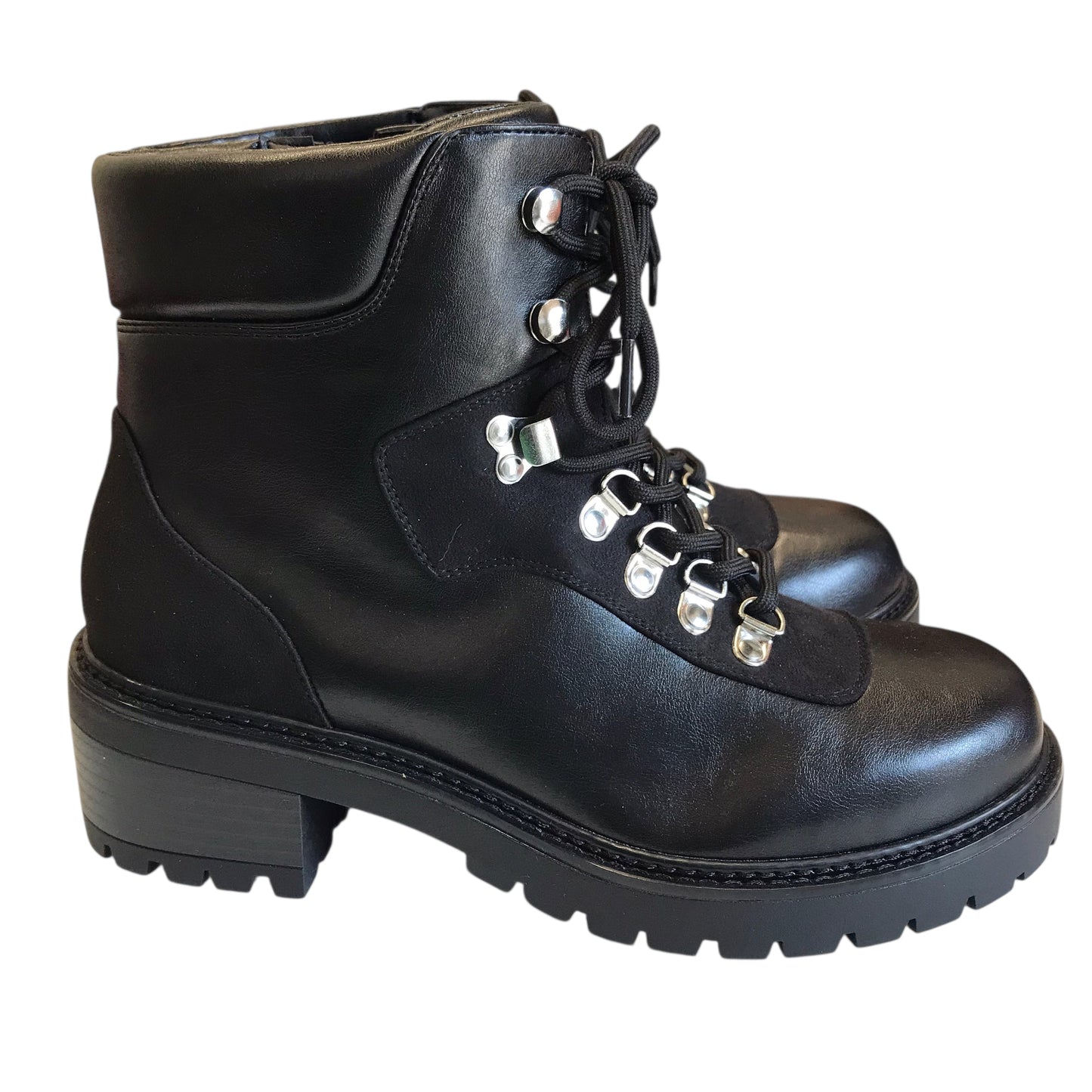 Boots Combat By Torrid In Black, Size:9.5