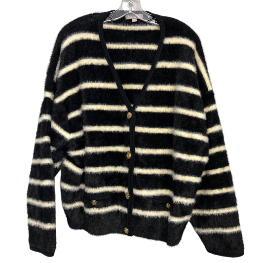 Sweater By J. Crew In Black & White, Size:Xl