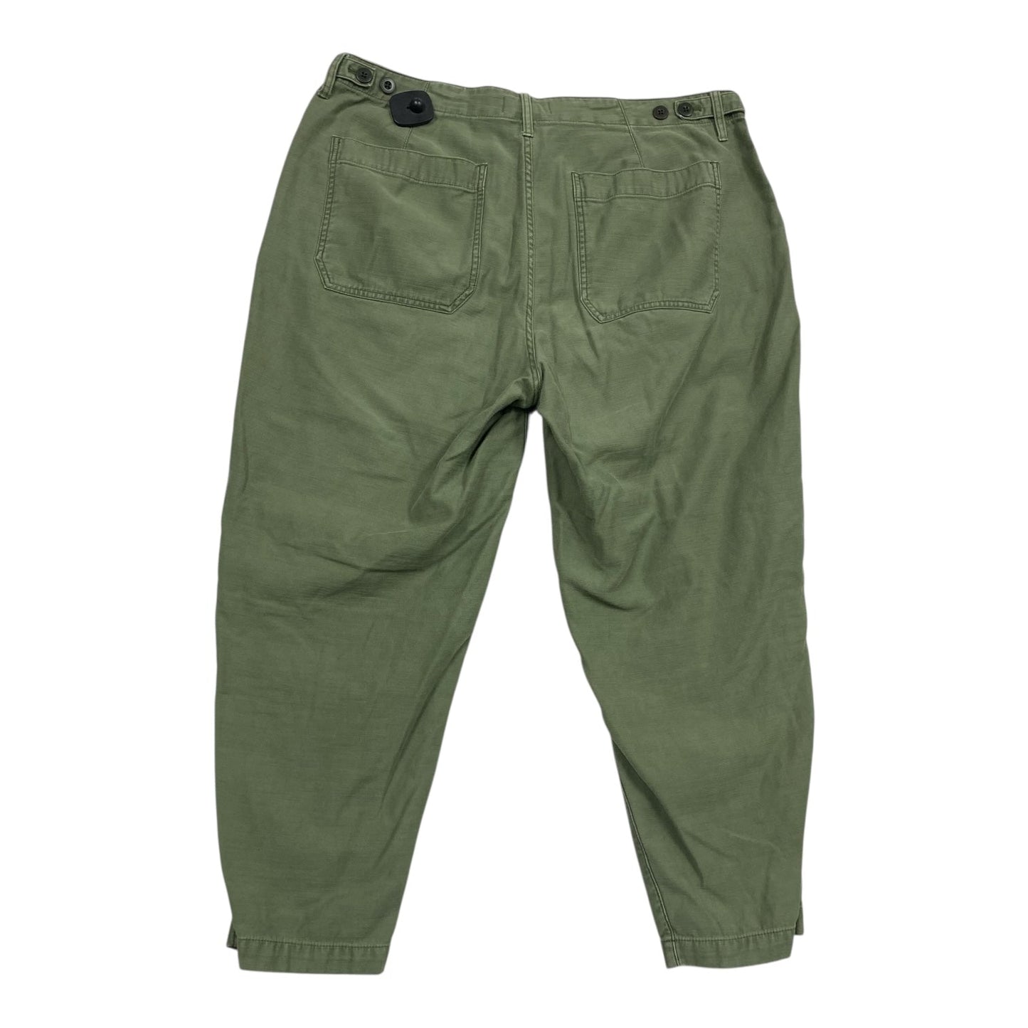 Pants Cargo & Utility By Madewell In Green, Size:14