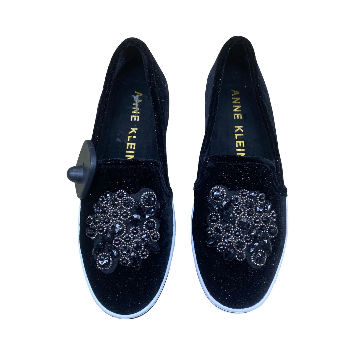 Shoes Flats By Anne Klein In Black, Size:7.5