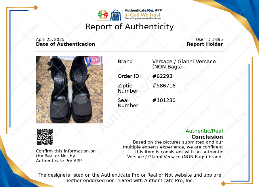 Shoes Luxury Designer By Versace In Black, Size: 5.5