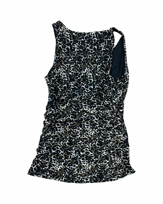 Top Sleeveless By Maurices In Animal Print, Size:Xl