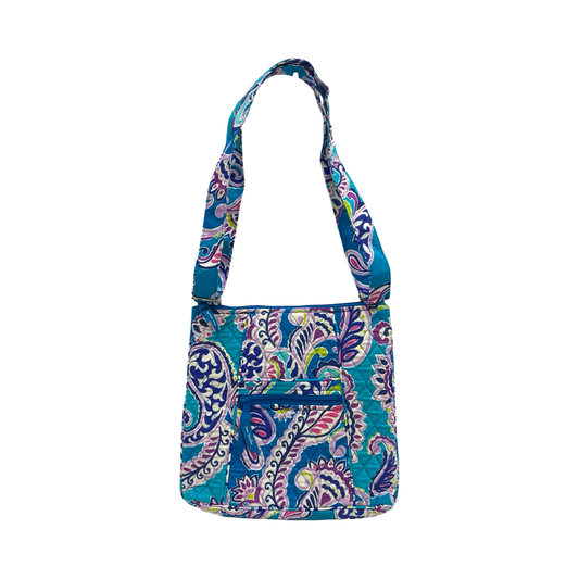 Crossbody By Vera Bradley In Blue, Size:Large